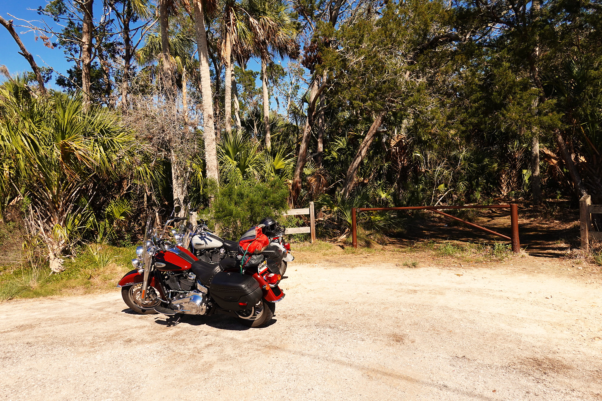 The Ozello Marsh trailhead - on the West Coase (Gulf Coast) of Florida