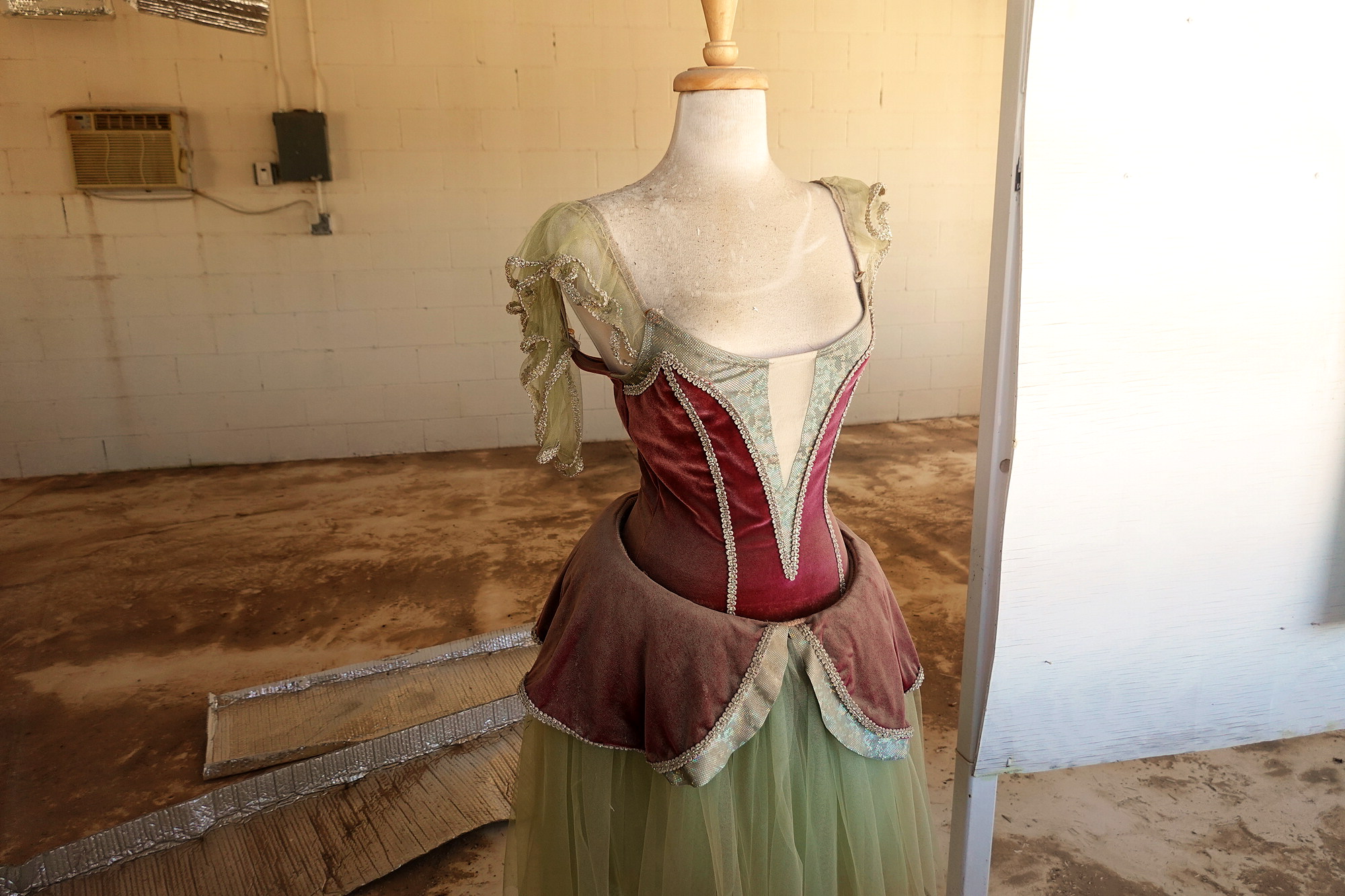 Creepy Dresses can be found across the street.