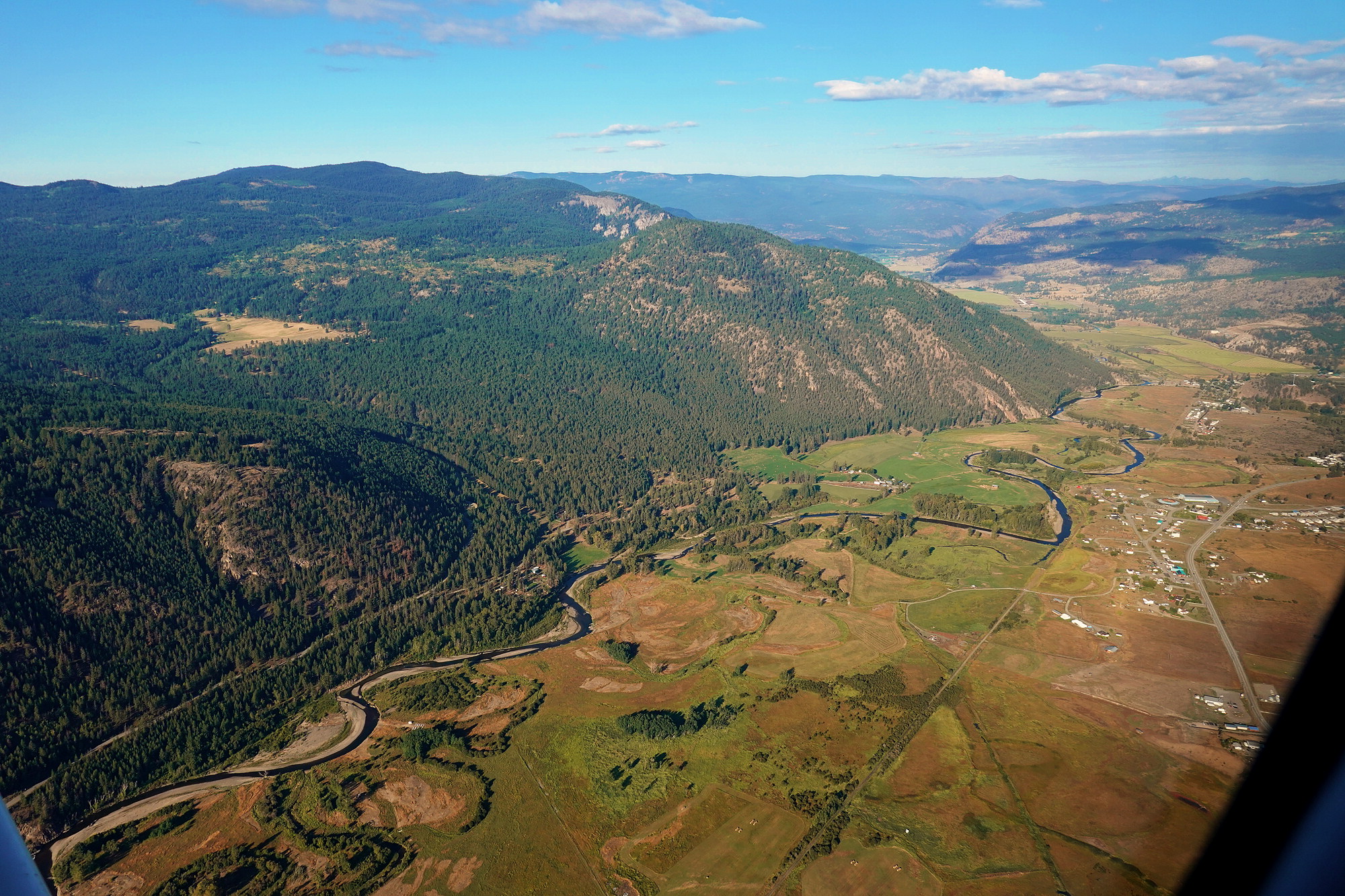 A view of the Nicola Valley - on our way from Merritt to Lytton