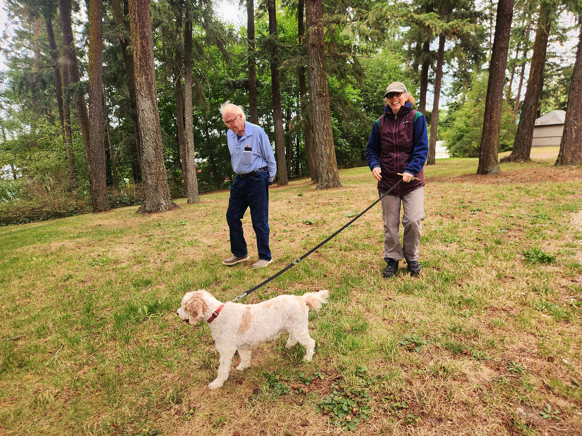 A walk in the park - Armstrong BC.  No cheese to be found anywhere :-(